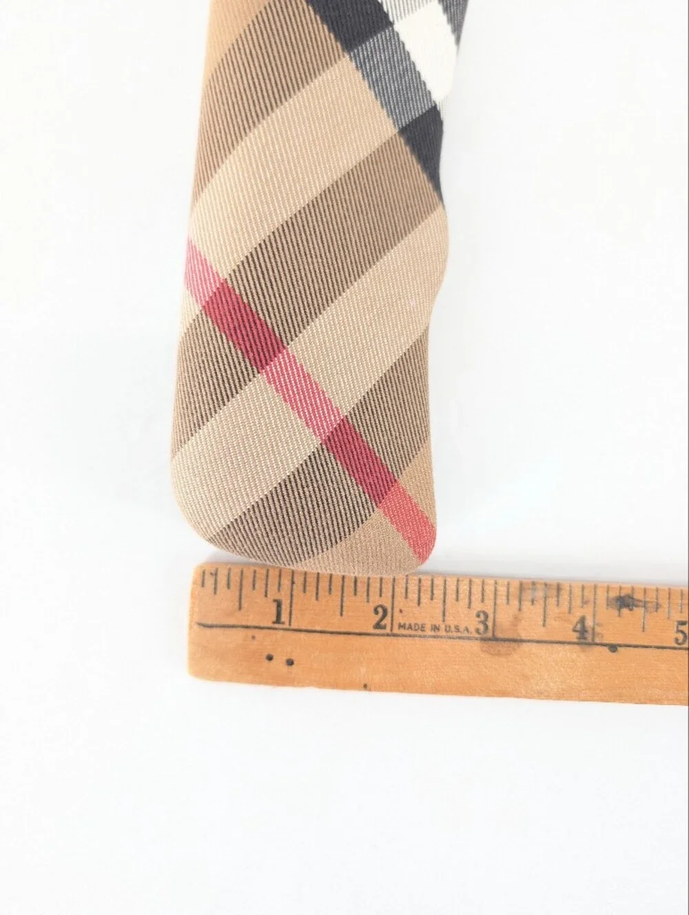 3/$20 Burberry Nova Check Eyeglass Hardshell Clamshell Case Tan Red Black
